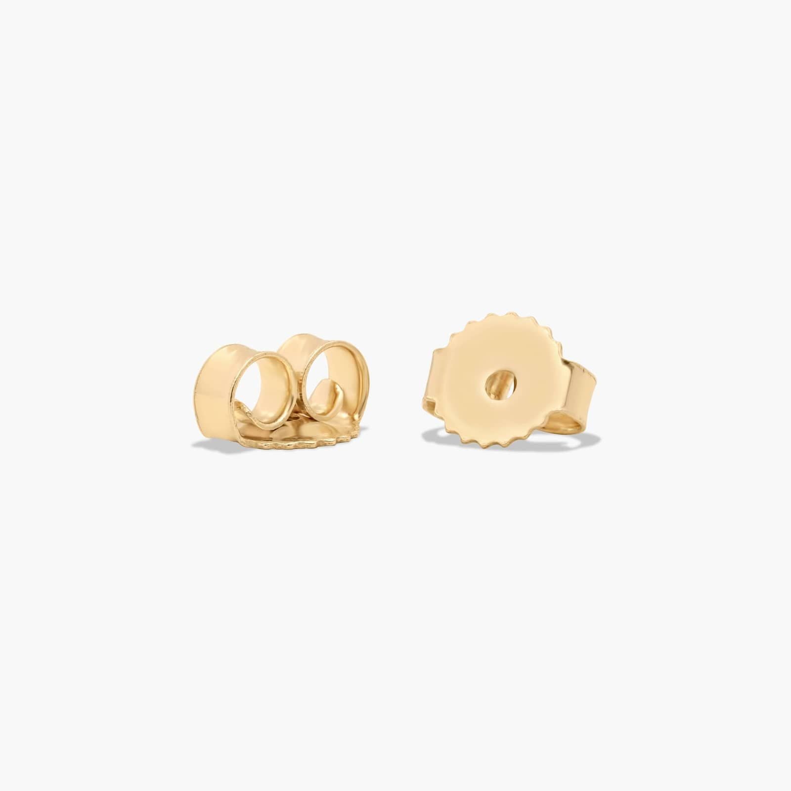 14K Yellow Gold Bezel Lab-Grown Diamond Stud Earrings (0.25 CTW - F-G / VS2-SI1)