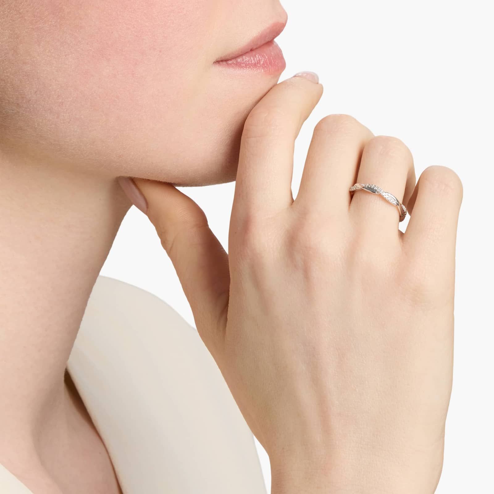 Diamond Eternity Ring in 14k White Gold (1/5 ct. tw.)