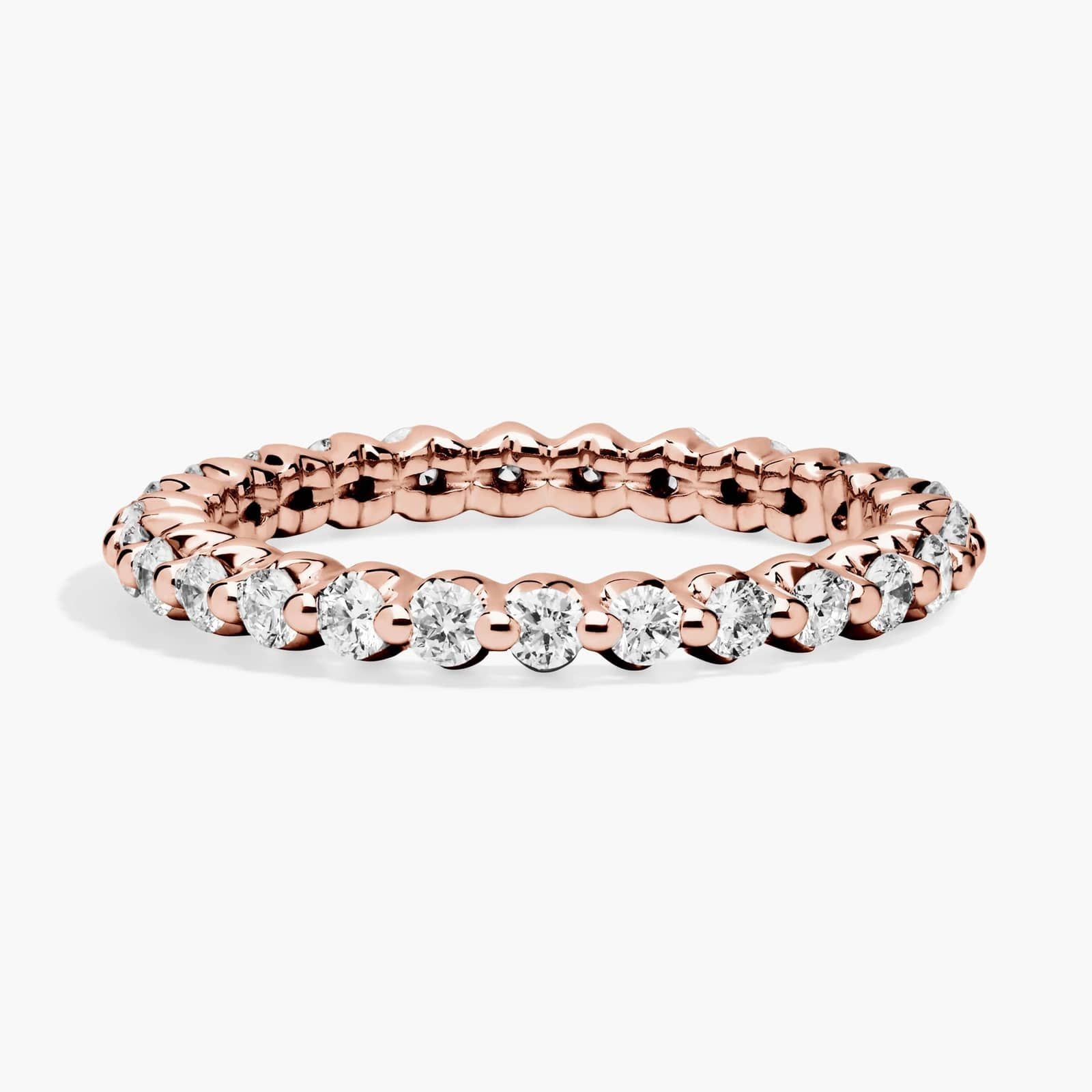 Floating Diamond Eternity Ring in 14k Rose Gold (3/4 ct. tw.)