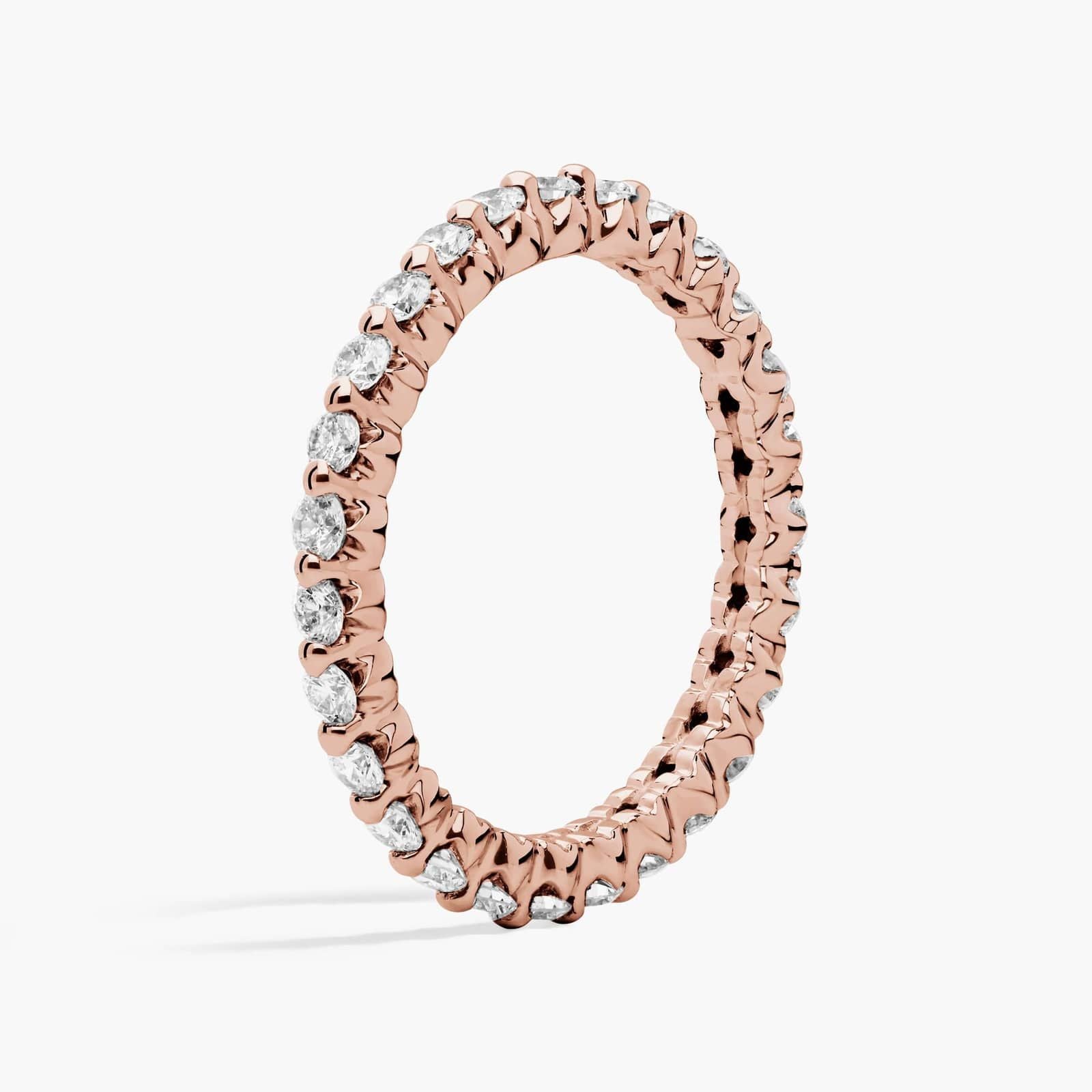 Floating Diamond Eternity Ring in 14k Rose Gold (3/4 ct. tw.)