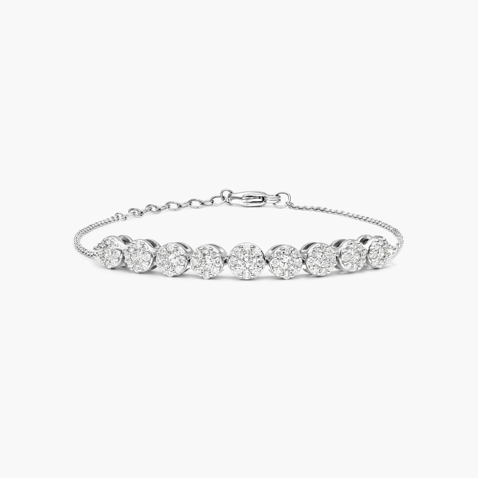 Lab-Grown Diamond Composite Bracelet (1.00 CTW - F-G /VS2-SI1)