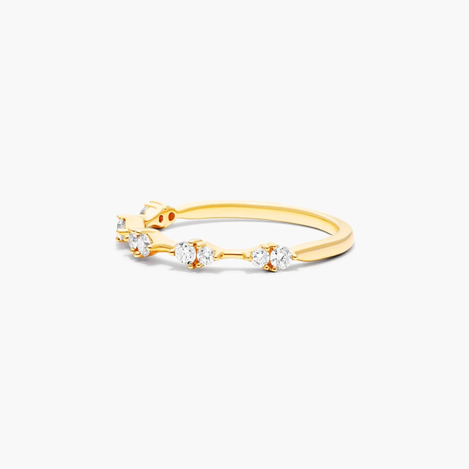 14K Yellow Gold Luminance Lab-Grown Diamond Ring (0.25 CTW - F-G /VS2-SI1)