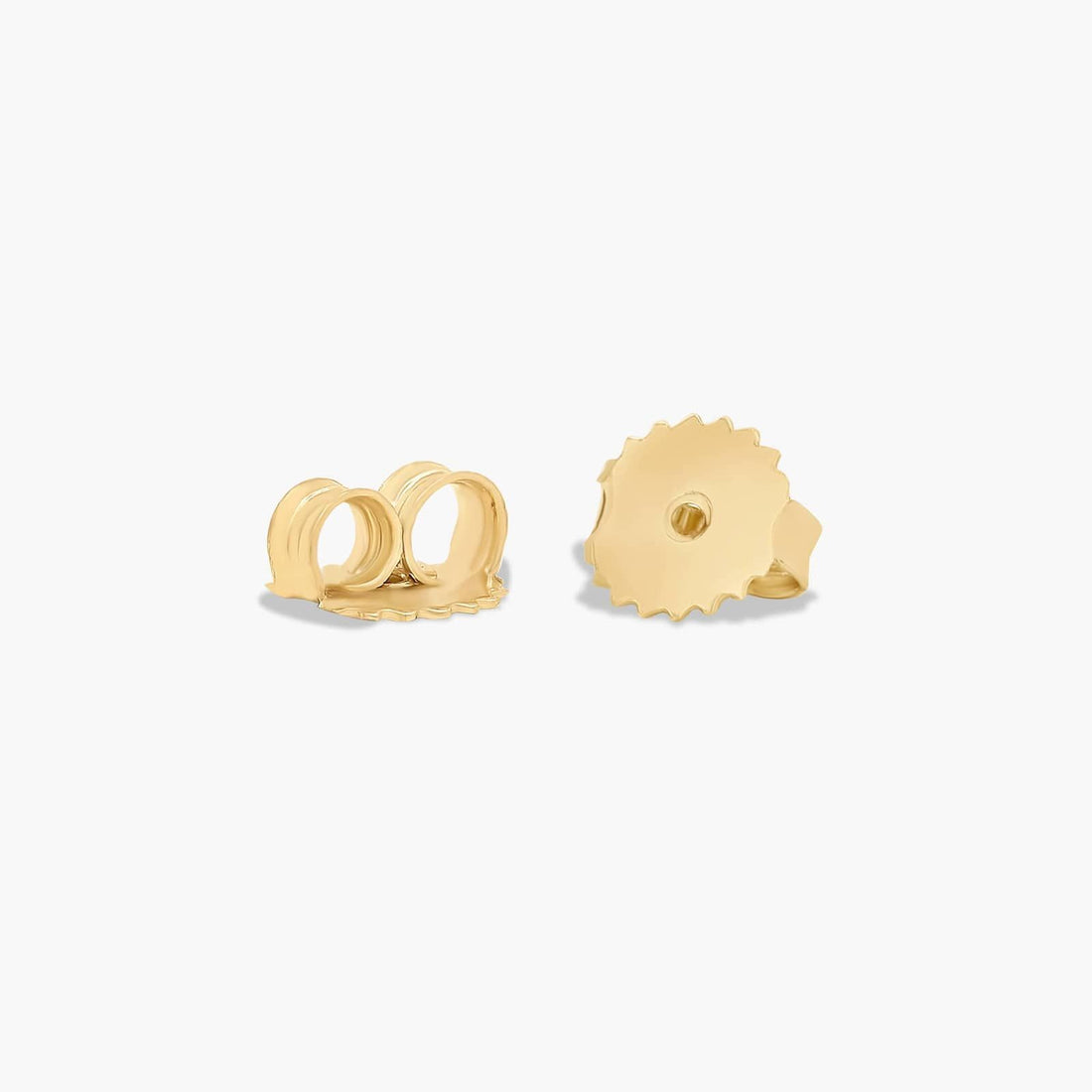 14K Yellow Gold Fancy Bezels Lab Grown Marquise Diamond Stud Earrings (1.00 CTW - F /SI)