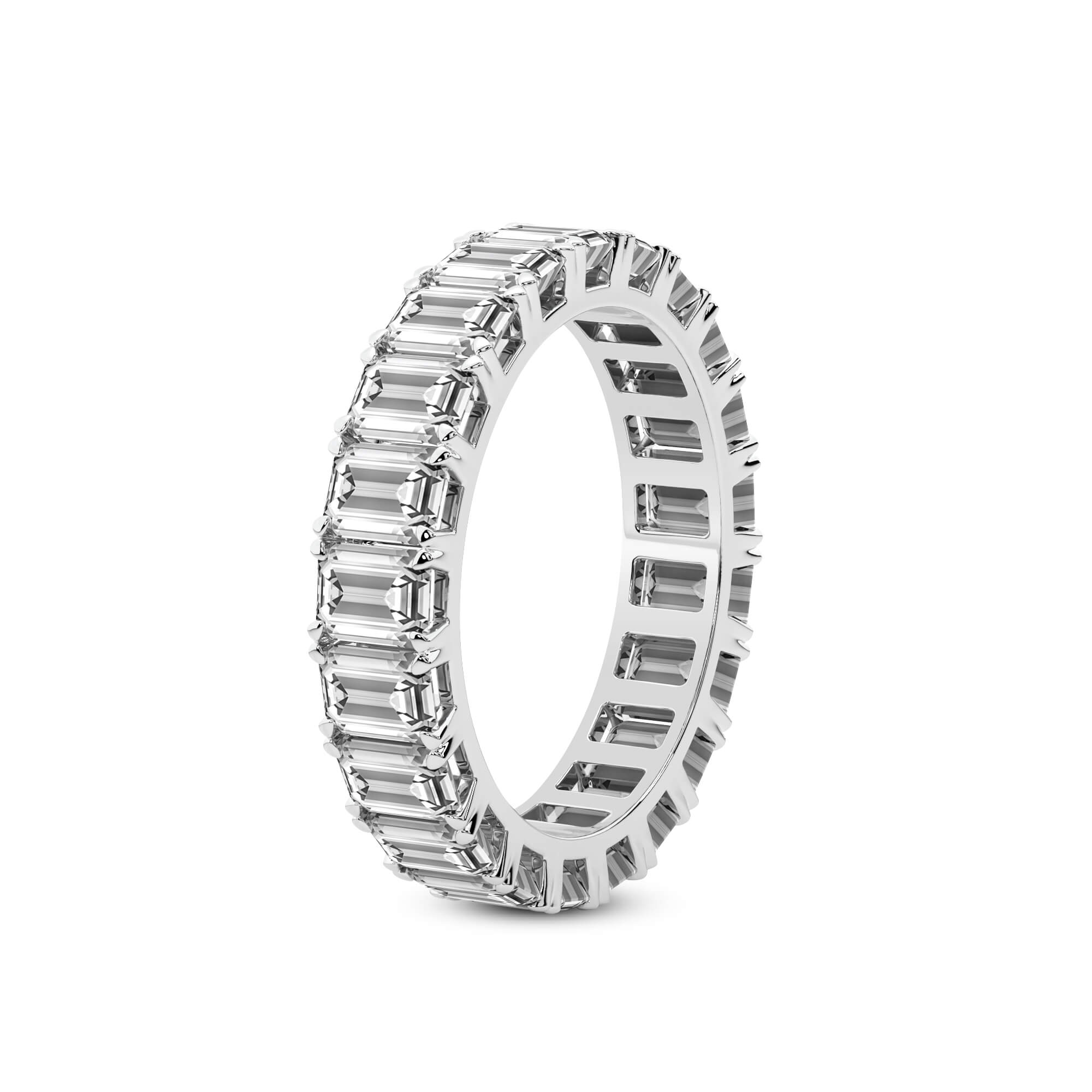 Riley Emerald Lab Diamond Eternity Ring (3 Ct. Tw.)
