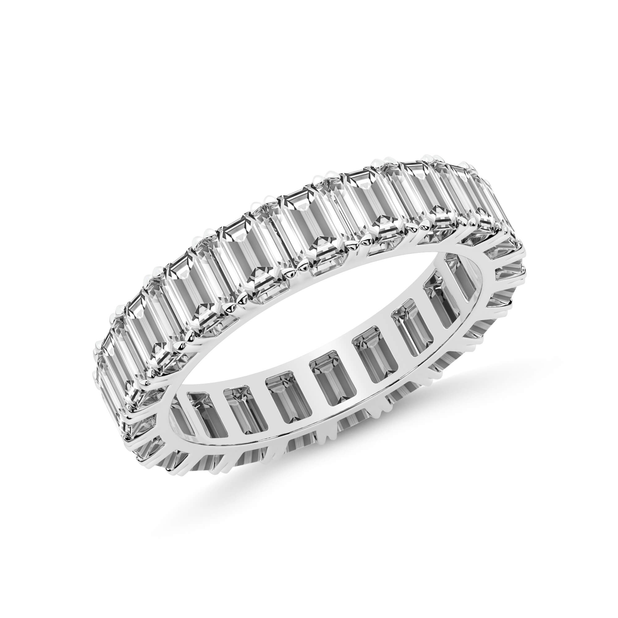 Riley Emerald Lab Diamond Eternity Ring (3 Ct. Tw.)