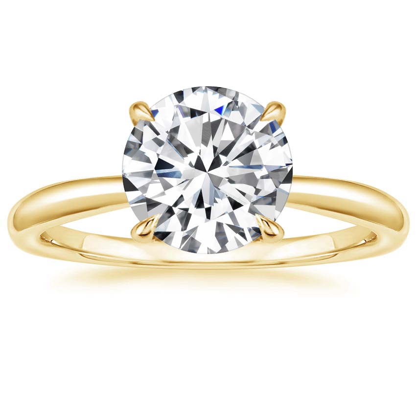 Freesia Ring with Curved Versailles Diamond Ring