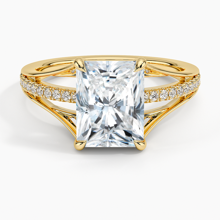 Tressa Split Shank Diamond Engagement Ring color :F\G clarity : SI1