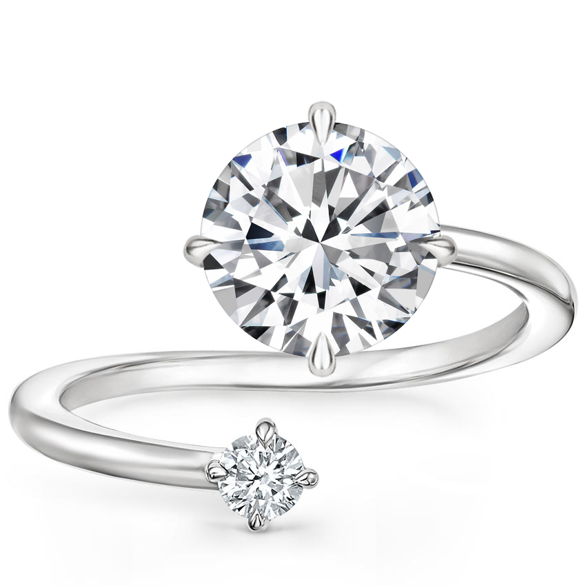 Alma Toi et Moi Diamond Engagement Ring