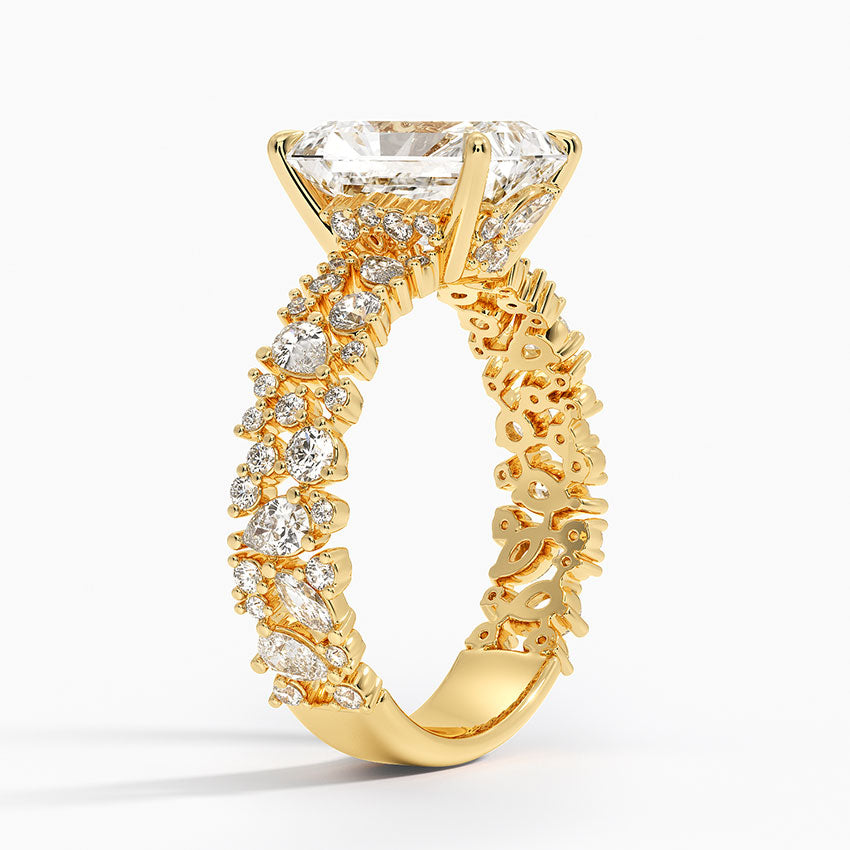Glacé Diamond Engagement Ring