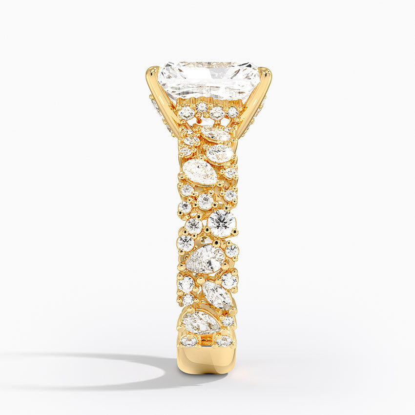 Glacé Diamond Engagement Ring