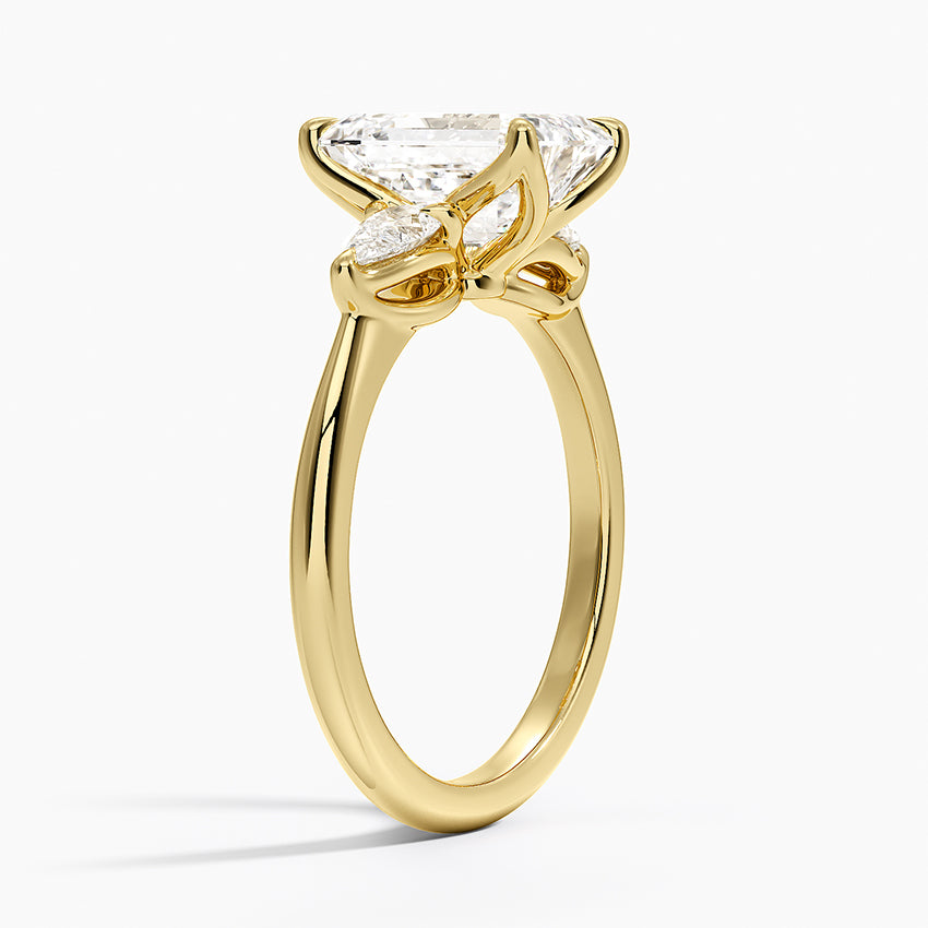 Three Stone Diamond Engagement Ring