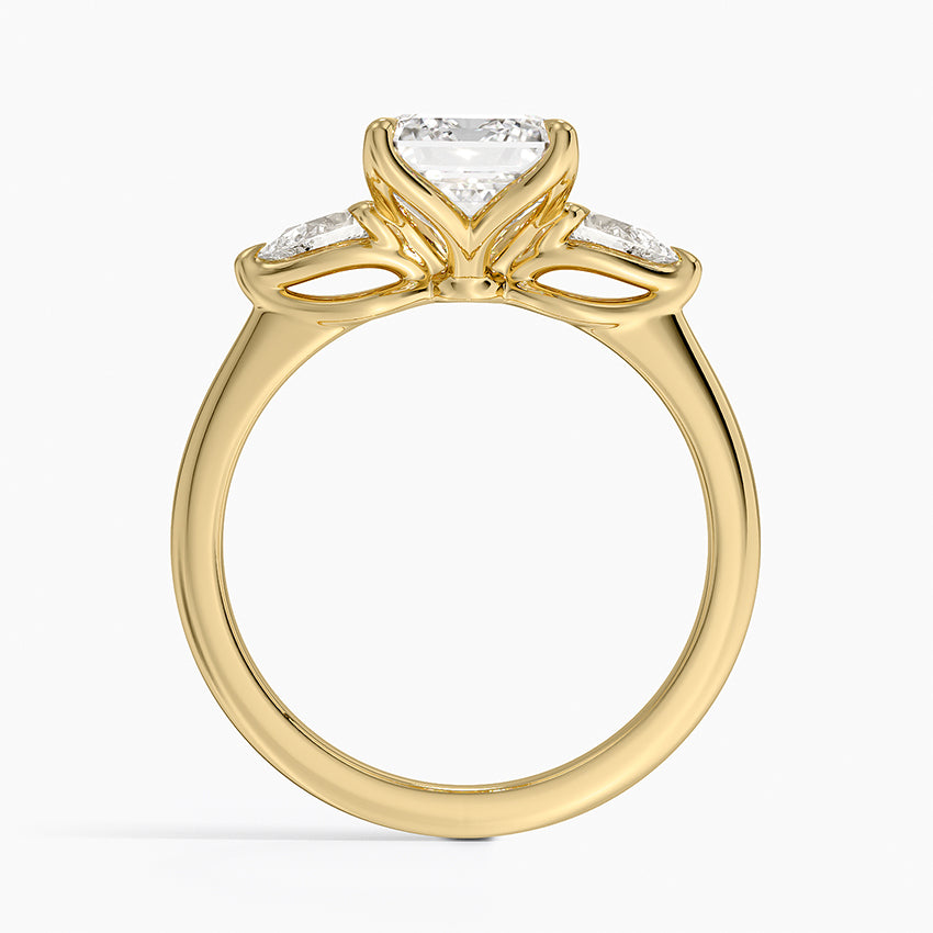 Three Stone Diamond Engagement Ring