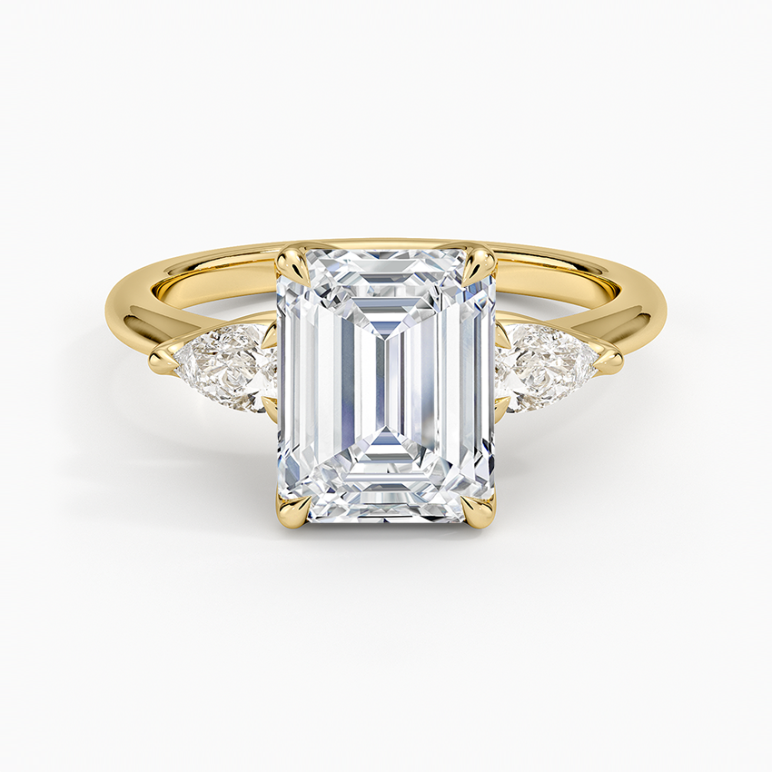 Three Stone Diamond Engagement Ring