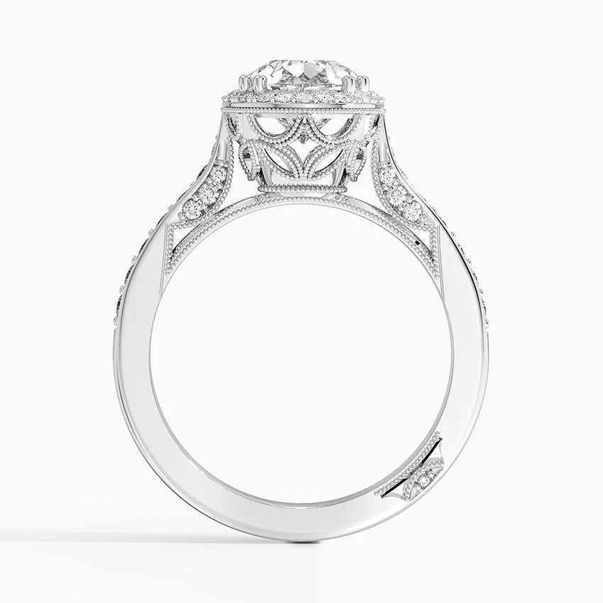 Tacori Dantela Bloom Diamond Engagement Ring