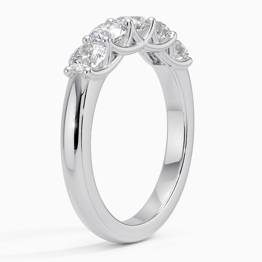 Premier Five Stone Trellis Diamond Ring (1 ct. tw.) color : F clarity : VS