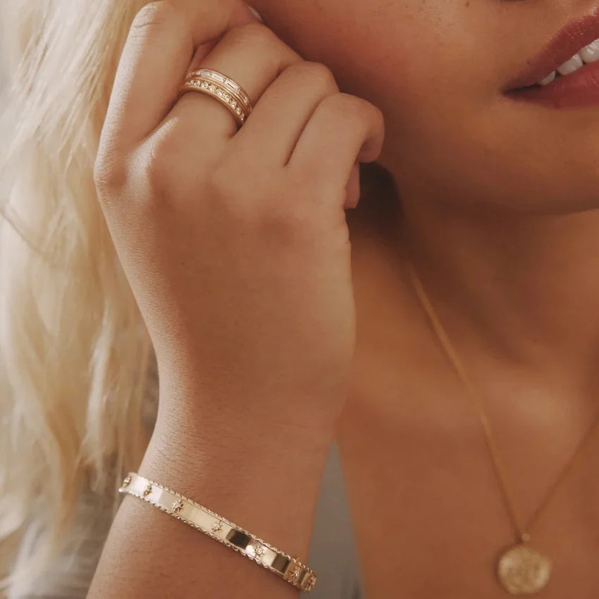 Channel Set Round Eternity Lab Diamond Ring color : F\G clarity : SI