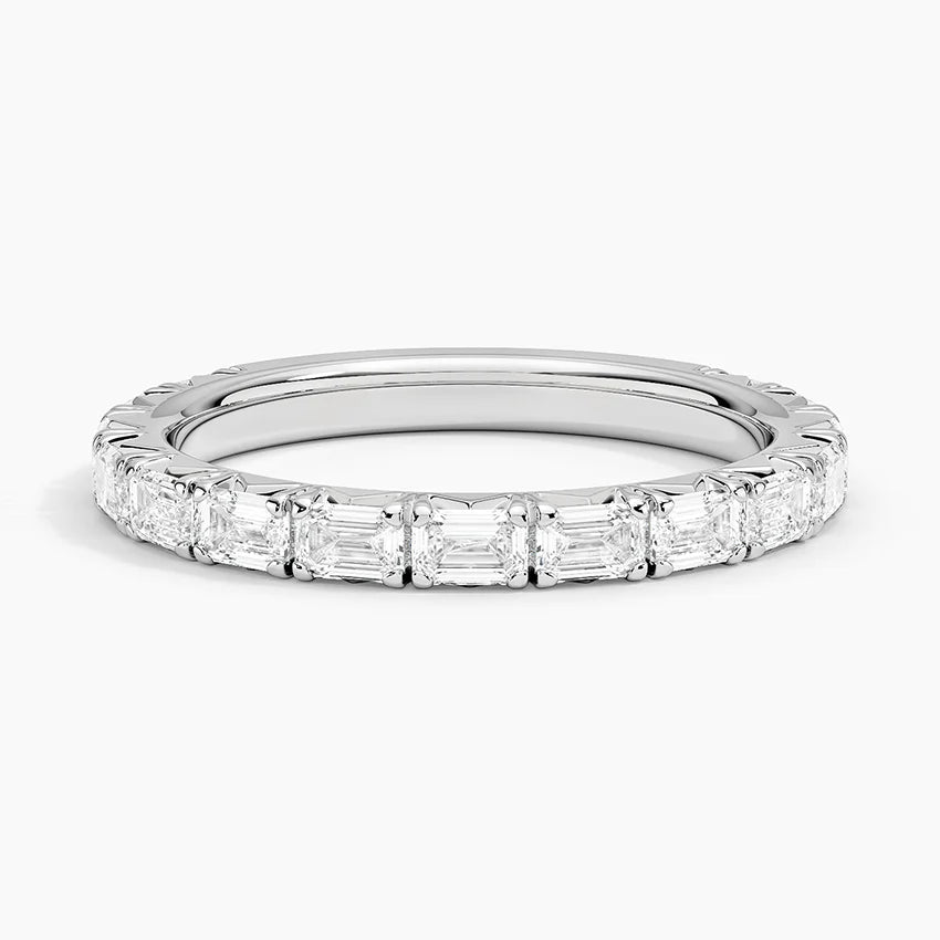 Emerald Cut Lab Diamond Ring