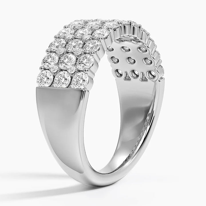 Three Row Lab Diamond Ring (1 1/2 ct. tw.)