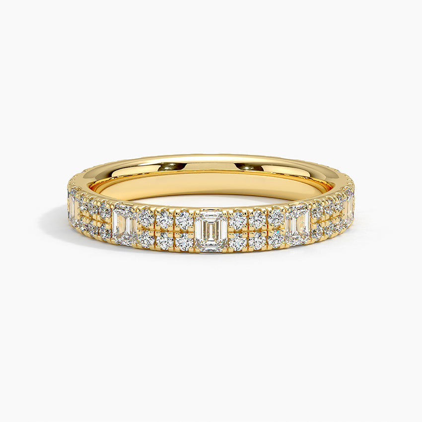 Santorini Eternity Lab Diamond Ring color : F\G clarity : SI
