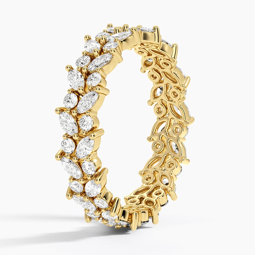 Jardinière Lab Diamond Eternity Ring