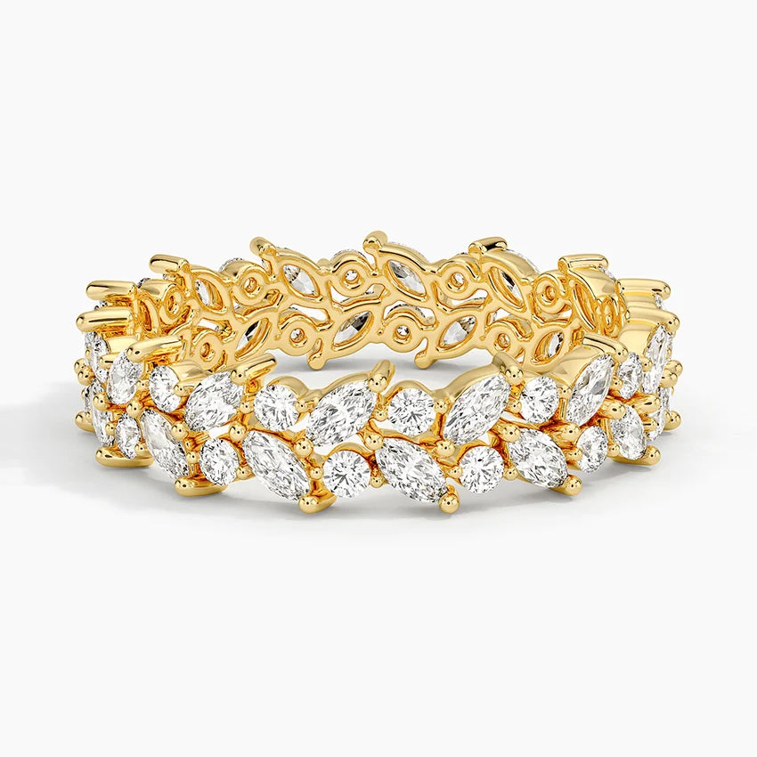 Jardinière Lab Diamond Eternity Ring