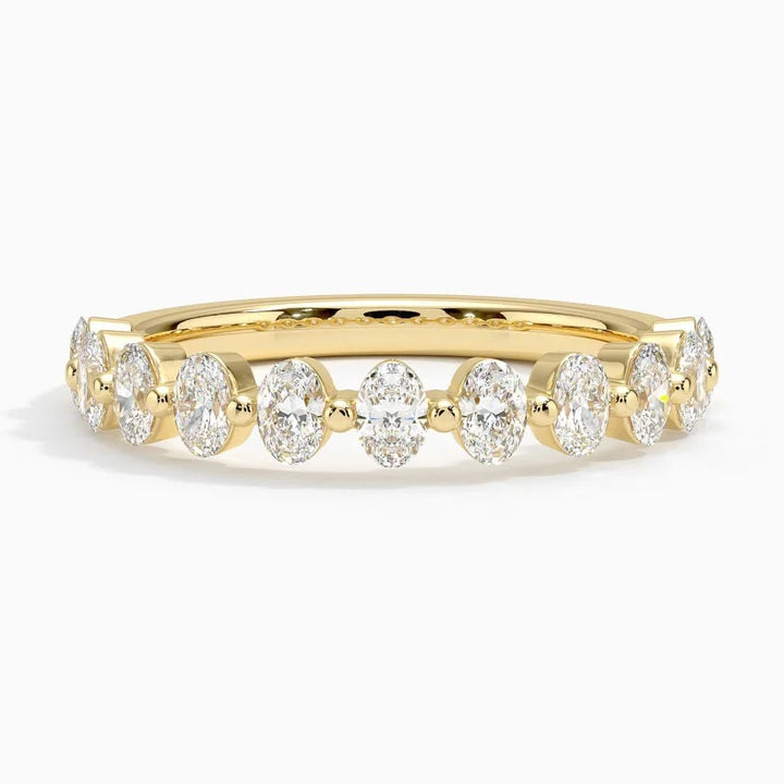 Ellipse Oval Diamond Ring    shape : oval   color : F\G clarity : SI