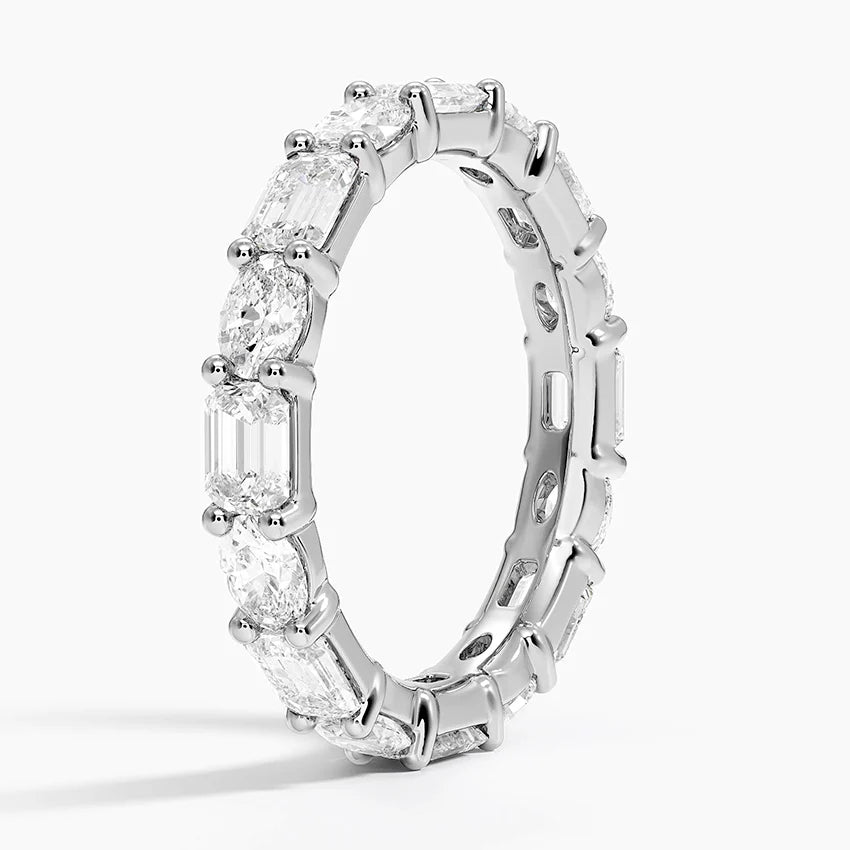 Giselle Eternity Diamond Ring color : F\G clarity : SI