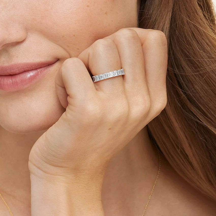 Lab Diamond Ring color : F\G clarity : S1