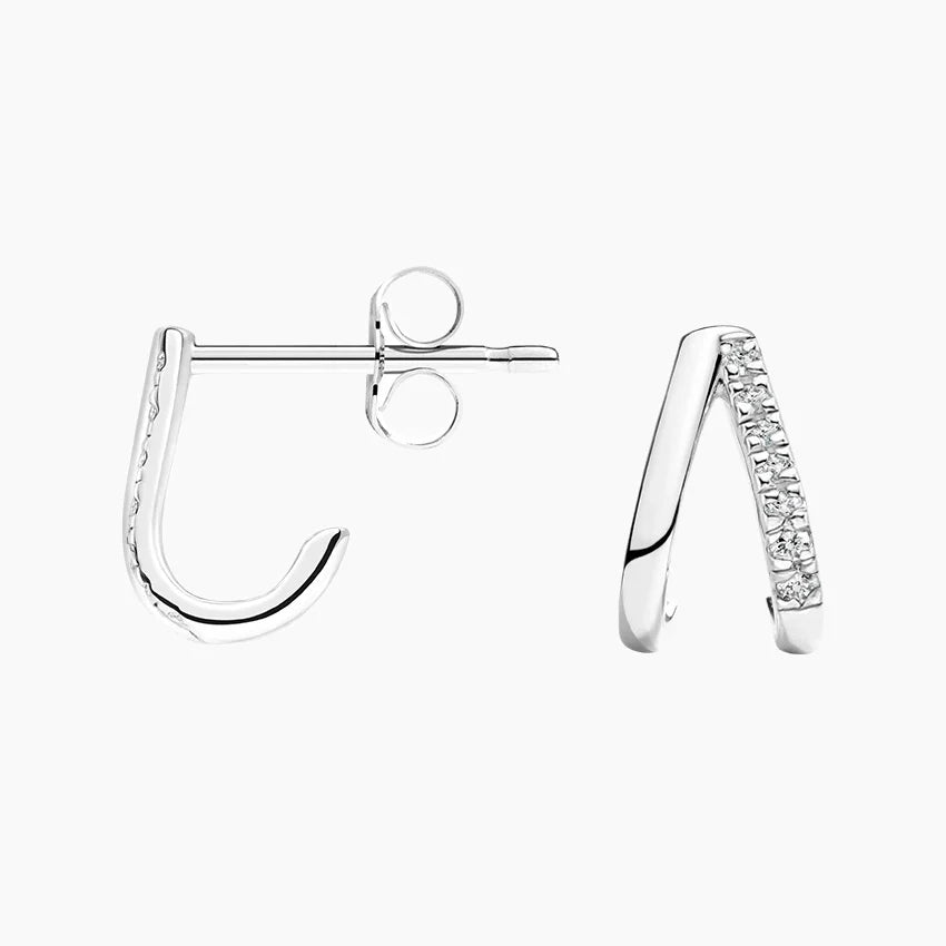 Zuri Diamond Heggie Earrings