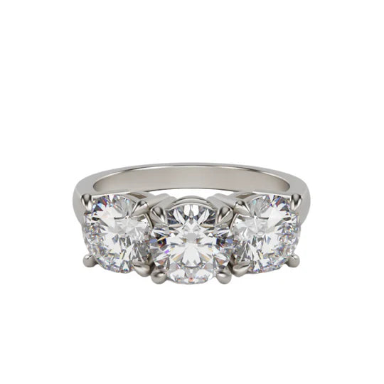 Diamond Trilogy Ring