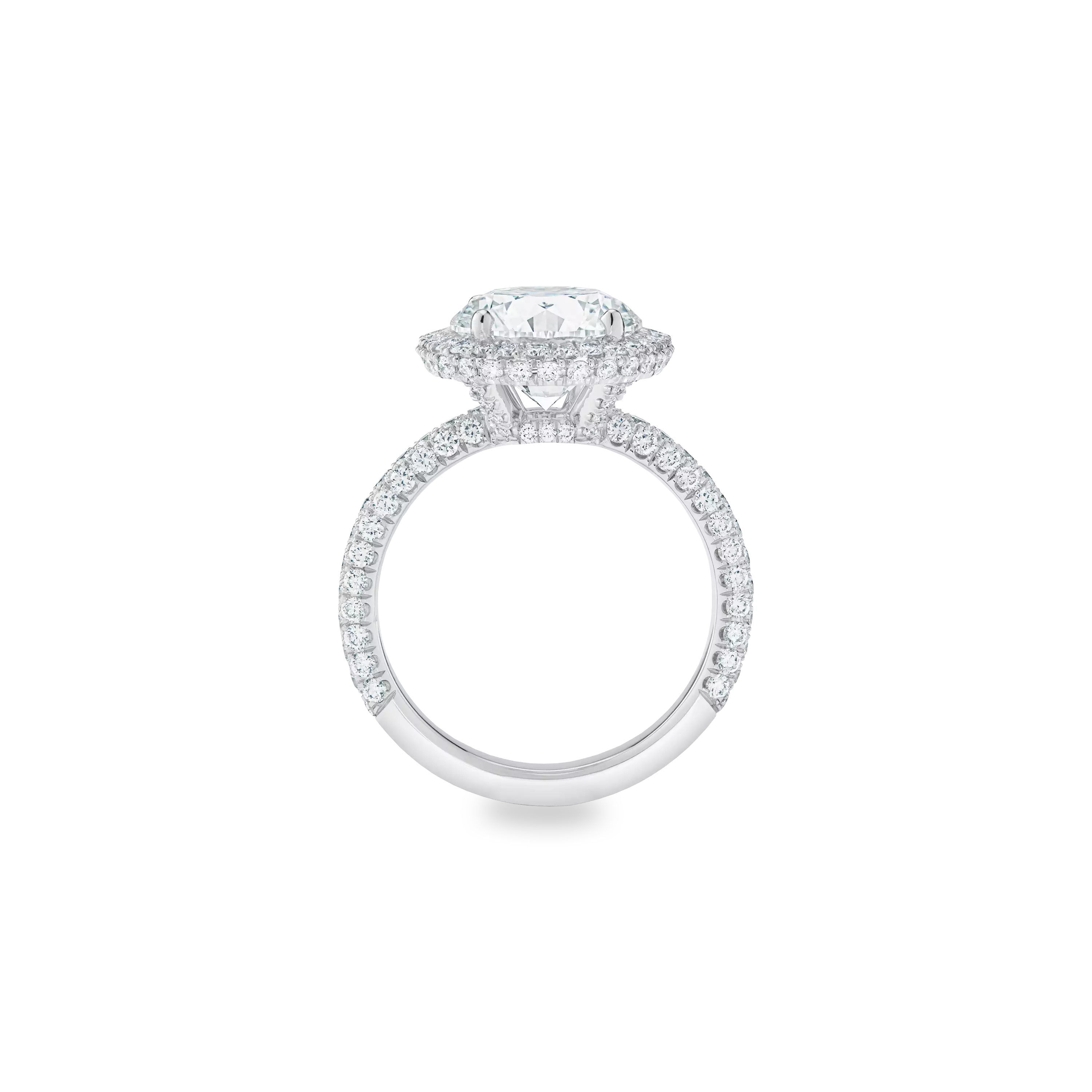 Aura Round Brilliant Diamond Ring