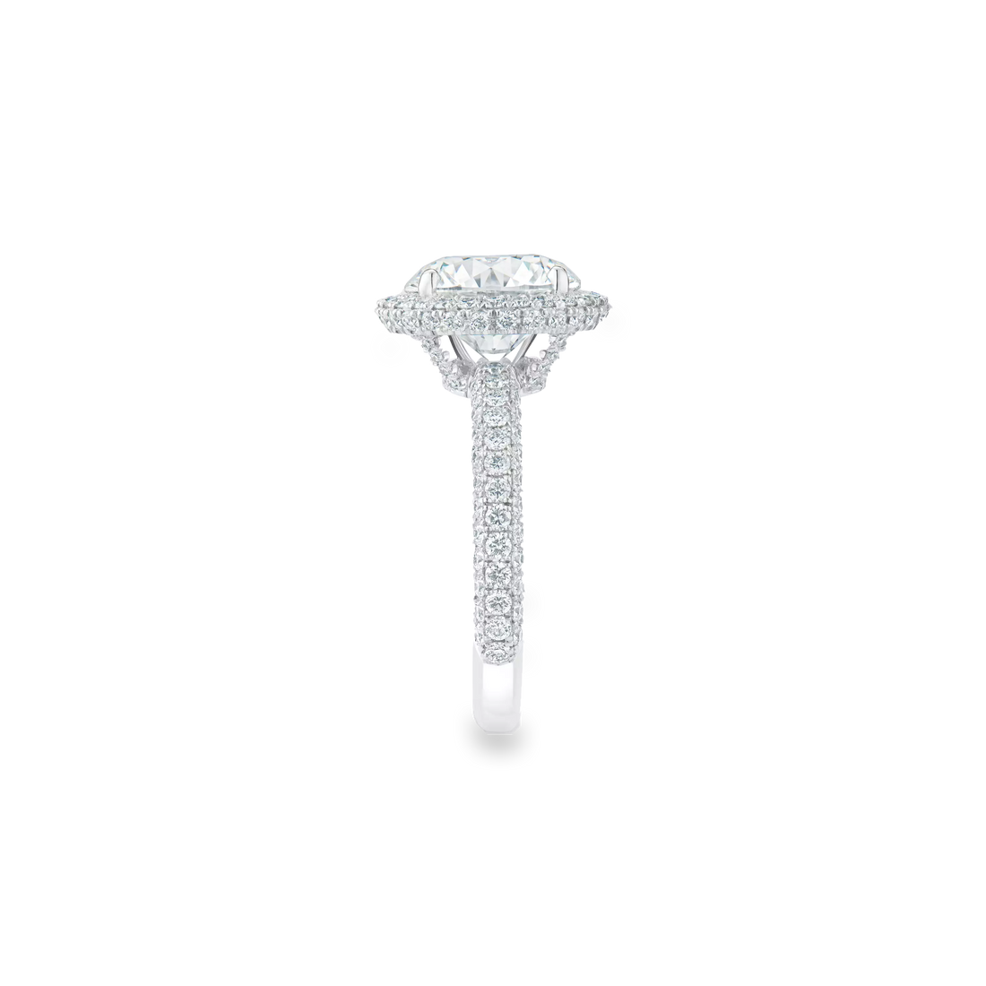 Aura Round Brilliant Diamond Ring