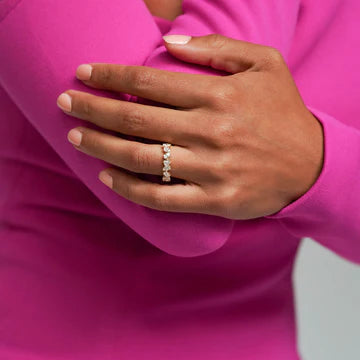 7 Stone Multi-Shape Ring