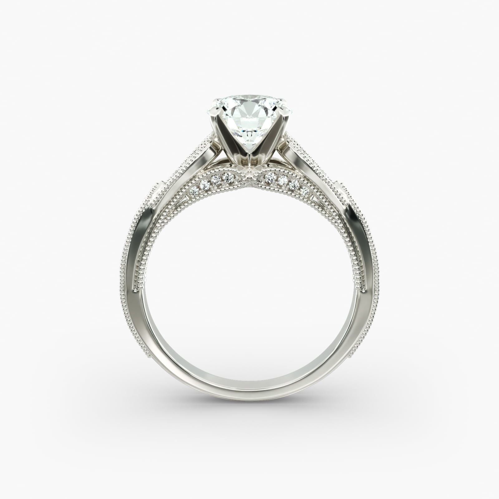 Diamond Engagement Ring in 14k White Gold (1/3 ct. tw.)