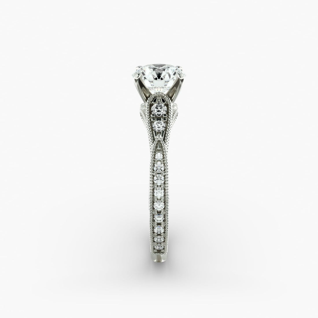 Diamond Engagement Ring in 14k White Gold (1/3 ct. tw.)