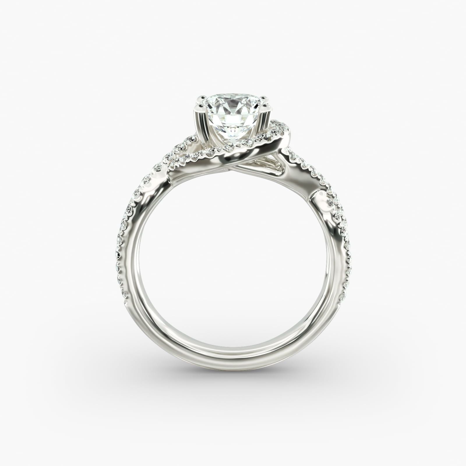 Diamond Engagement Ring in 14k White Gold (1/3 ct. tw.)