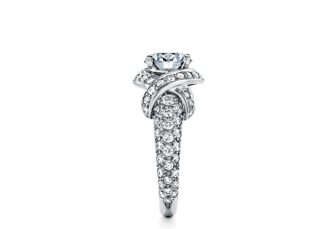 Diamond Platinum Band (Carat 2.12, Color F, Clarity VVS2,  Excellent  Cut)