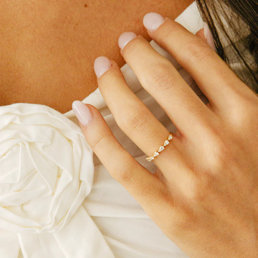 14 Karat Gold Sophia Ryan Teardrop Ring