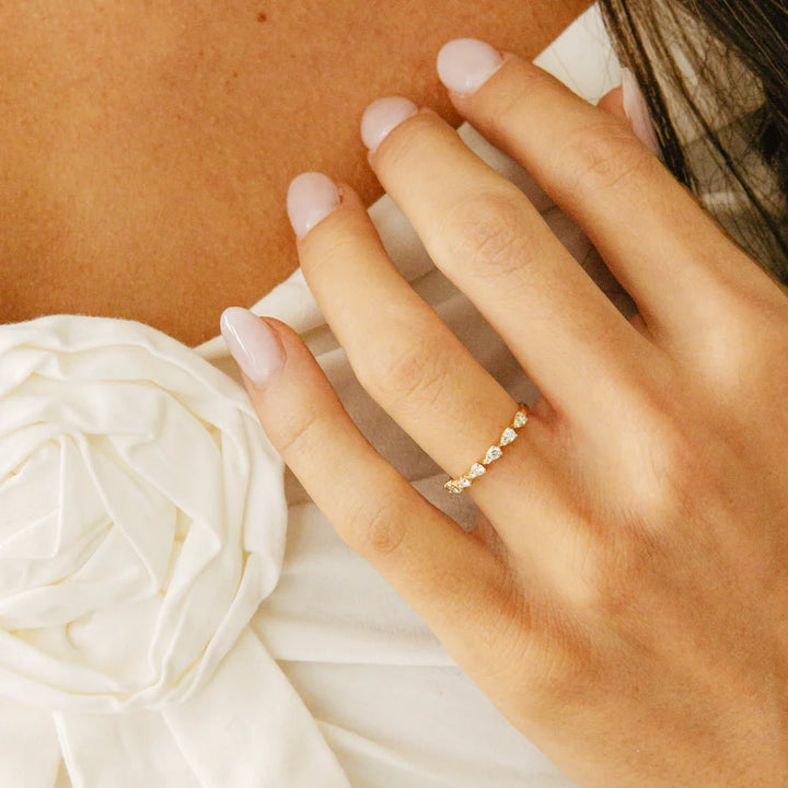 14 Karat Gold Sophia Ryan Teardrop Ring
