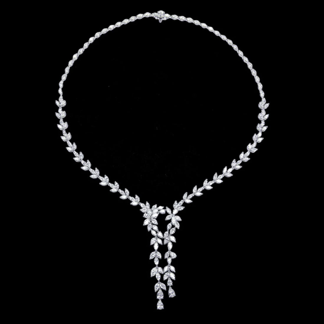eternity necklace diamond