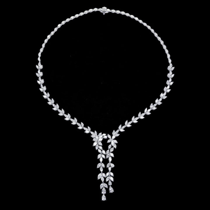 eternity necklace diamond